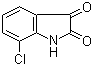 structure of CAS# 7477-63-6, 7-Chloroisatin