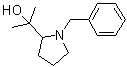structure of CAS# 74798-59-7, alpha,alpha-二甲基-1-苄基-2-吡咯烷甲醇