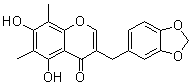 structure of CAS# 74805-90-6, 甲基麦冬黄酮 A