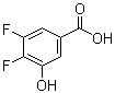structure of CAS# 749230-45-3, 3,4-二氟-5-羟基苯甲酸