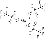 structure of CAS# 74974-60-0, Gallium(III) trifluoromethanesulphonate