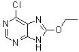 CAS 登录号：7498-25-1, 6-氯-8-乙氧基-9H-嘌呤