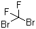 二溴二氟甲烷分子结构 (CAS 75-61-6)