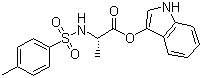 structure of CAS# 75062-54-3, N-对甲苯磺酰-L-丙氨酰氧吲哚