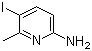 structure of CAS# 75073-11-9, 2-氨基-5-碘-6-甲基吡啶