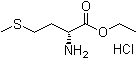 structure of CAS# 7512-43-8, D-蛋氨酸乙酯盐酸盐