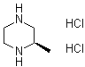 structure of CAS# 75336-89-9, (R)-2-甲基哌嗪二盐酸盐