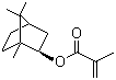 CAS # 7534-94-3, Isobornyl methacrylate, Methacrylic acid isobornyl ester, (1,7,7-Trimethyltricyclo[2.2.1]hepten-2-yl)-2-methyl-2-propenoate
