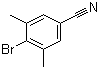 structure of CAS# 75344-77-3, 4-溴-3,5-二甲基苯腈