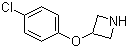 structure of CAS# 753445-45-3, 3-(4-氯苯氧基)氮杂环丁烷