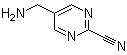structure of CAS# 754165-23-6, 5-(氨基甲基)-2-嘧啶甲腈