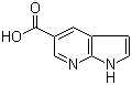 structure of CAS# 754214-42-1, 1H-吡咯并[2,3-b]吡啶-5-甲酸