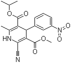 structure of CAS# 75530-68-6, 尼伐地平