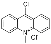 CAS 登录号：75586-67-3, 9-氯-10-甲基吖啶鎓氯化物