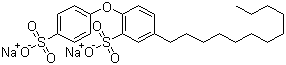 structure of CAS# 7575-62-4, Disodium 4-dodecyl-2,4'-oxydibenzenesulfonate