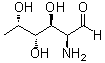 CAS 登录号：7577-62-0, 2-氨基-2,6-二脱氧-L-半乳糖, L-岩藻糖胺