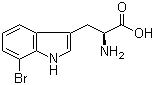 CAS 登录号：75816-19-2, 7-溴-L-色氨酸
