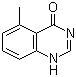 CAS 登录号：75844-41-6, 5-甲基-4(1H)-喹唑啉酮, 5-甲基喹唑啉-4(1H)-酮