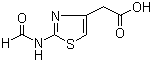 structure of CAS# 75890-68-5, 2-(2-甲酰氨基噻唑-4-基)乙酸