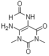 CAS 登录号：7597-60-6, 1,3-二甲基-6-氨基-5-(甲酰氨基)尿嘧啶