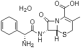 CAS 登录号：75975-70-1, 头孢拉定一水合物