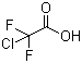 CAS 登录号：76-04-0, 二氟氯乙酸, 氯二氟乙酸