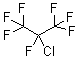 CAS # 76-18-6, 2-Chloroheptafluoropropane, CFC 217ba, HFC 217ba, Heptafluoroisopropyl chloride, Perfluoroisopropyl chloride, R 217ba