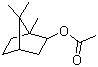 CAS 登录号：76-49-3, 乙酸冰片酯, 1-冰片基乙酸酯, 内型-1,7,7-三甲基二环[2.2.1]庚烷-2-醇乙酸酯
