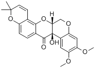 CAS 登录号：76-80-2, 灰叶草素, 羟基鱼藤素