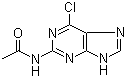 CAS 登录号：7602-01-9, 2-乙酰基-6-氯嘌呤