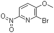 structure of CAS# 76066-07-4, 2-溴-3-甲氧基-6-硝基吡啶