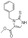 structure of CAS# 76075-15-5, 2,3-二氢-3-苄基-2-硫代-1H-咪唑-4-羧酸甲酯