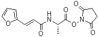 CAS 登录号：76079-01-1, (S)-N-[2-[(2,5-二氧代-1-吡咯烷基)氧基]-1-甲基-2-氧代乙基]-3-(2-呋喃基)-2-丙烯酰胺