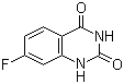 structure of CAS# 76088-98-7, 7-氟喹唑啉-2,4(1H,3H)-二酮