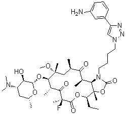 CAS 登录号：760981-83-7, Solithromycin