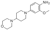 CAS 登录号：761440-91-9, 2-(甲氧基)-4-[4-(4-吗啉基)-1-哌啶基]苯胺
