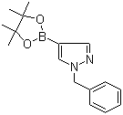 structure of CAS# 761446-45-1, 1-Benzyl-1H-pyrazole-4-boronic acid pinacol ester