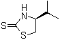 structure of CAS# 76186-04-4, (4S)-4-异丙基噻唑烷-2-硫酮