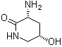 CAS 登录号：76223-42-2, 顺式-3-氨基-5-羟基-2-哌啶酮