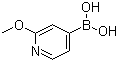 structure of CAS# 762262-09-9, 2-甲氧基吡啶-4-硼酸