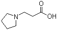 structure of CAS# 76234-38-3, 3-吡咯烷-1-基丙酸