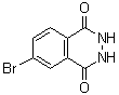 structure of CAS# 76240-49-8, 6-溴-2,3-二氢酞嗪-1,4-二酮