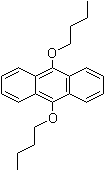 structure of CAS# 76275-14-4, 9,10-二丁氧基蒽