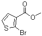structure of CAS# 76360-43-5, 2-溴-噻吩-3-羧酸甲酯