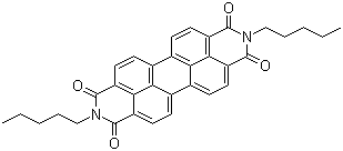 CAS # 76372-75-3, N,N'-Dipentyl-3,4,9,10-perylenedicarboximide