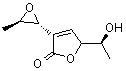 CAS 登录号：76375-62-7, Asperlactone, (5R)-5-[(1S)-1-羟基乙基]-3-[(2S,3S)-3-甲基-2-环氧乙烷基]-2(5H)-呋喃酮