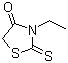 structure of CAS# 7648-01-3, 3-Ethylrhodanine