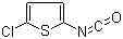 2-氯-5-噻吩基异氰酸酯分子结构 (CAS 76537-13-8)