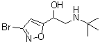 CAS # 76596-57-1, Broxaterol, 3-Bromo-alpha-[[(1,1-dimethylethyl)amino]methyl]-5-isoxazolemethanol, Z 1170