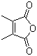 CAS # 766-39-2, 2,3-Dimethylmaleic anhydride, Dimethylmaleic anhydride, 3,4-Dimethyl-2,5-furandione